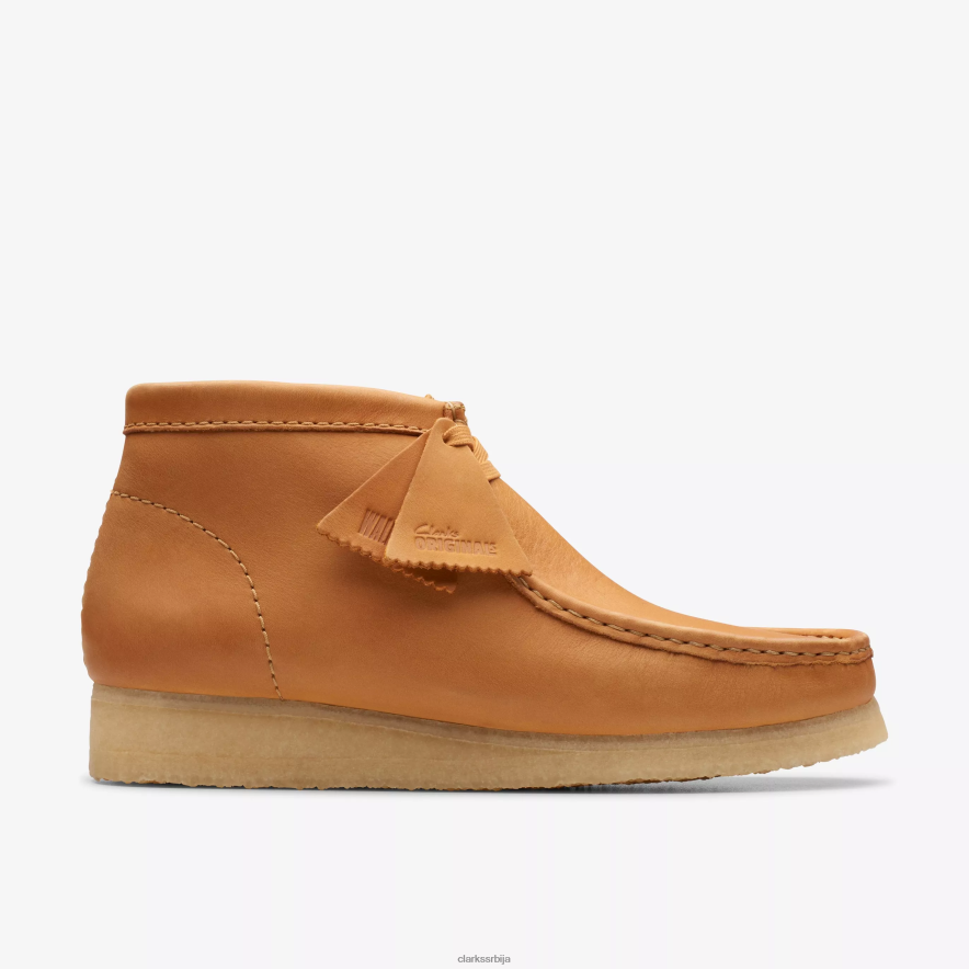 Clarks валлабее боот H82006656 средње жуте коже