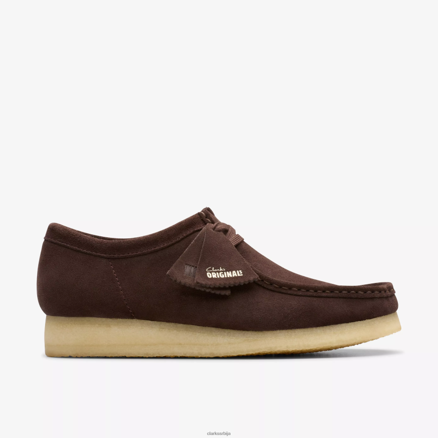 Clarks валлабее H82006696 тамно браон антилоп