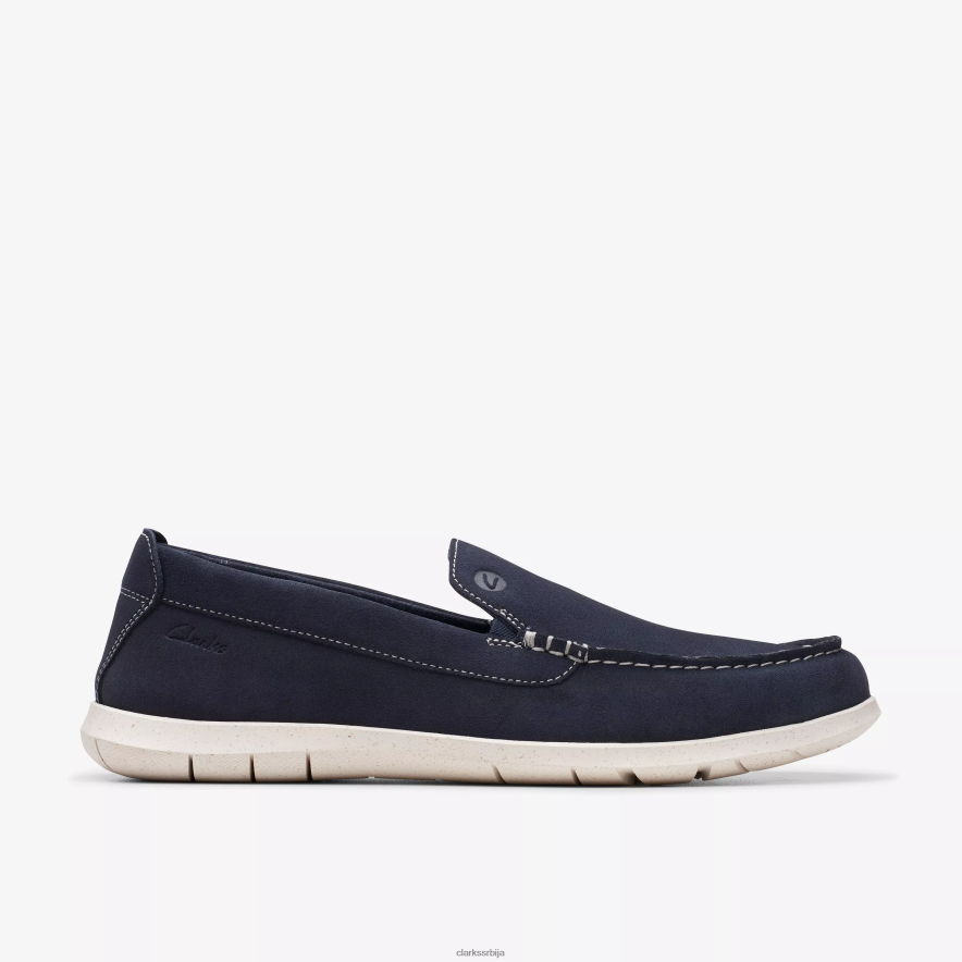 Clarks флекваи степ H82006889 морнарски антилоп