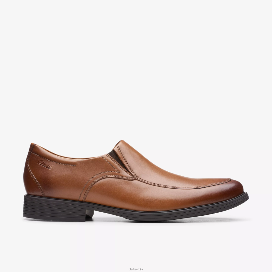 Clarks вхиддон степ H82006790 тамносмеђа кожа